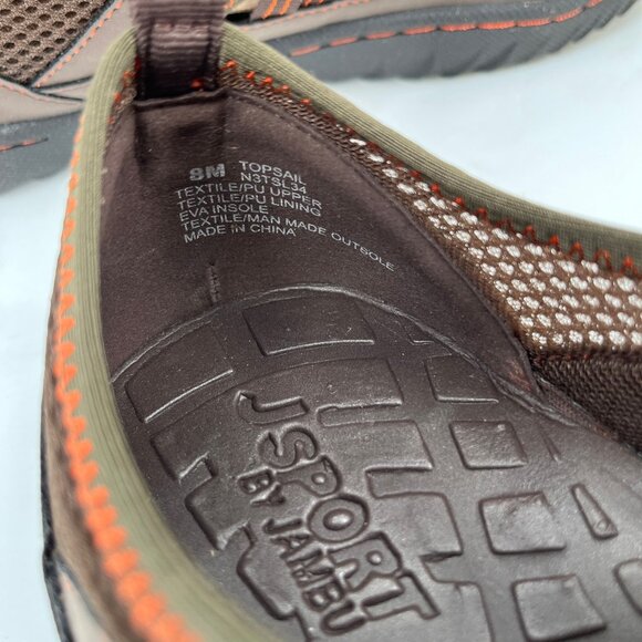 JBU Topsail Water Shoes Size 8 Brown Mesh Nylon Non-Slip Casual Outdoor - Picture 10 of 11